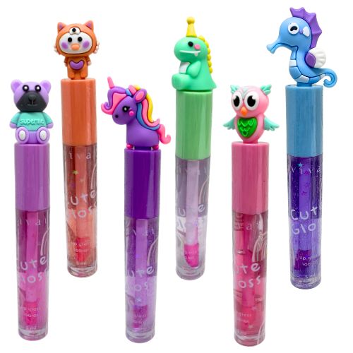 Lip Gloss Cute Gloss Vivai 3106.1.1 - Kit c/ 06 unid