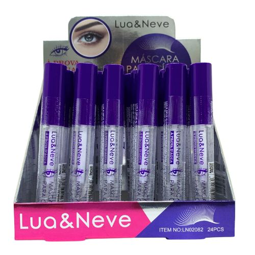 Máscara para Cílios Incolor Lua & Neve LN02082 - Box c/ 24 unid