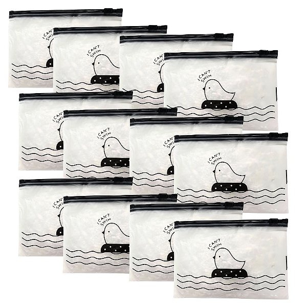 Elástico de Silicone para Cabelo - Pcte c/ 12 unid