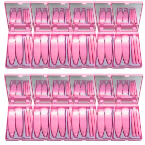 Kit com 05 Pincéis para Maquiagem Qbela Manuela! QBM806 - Pcte c/ 12 unid