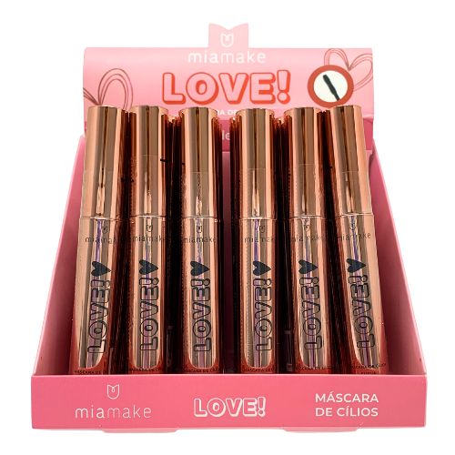 Máscara de Cílios Love Mia Make 376 - Box c/ 24 unid