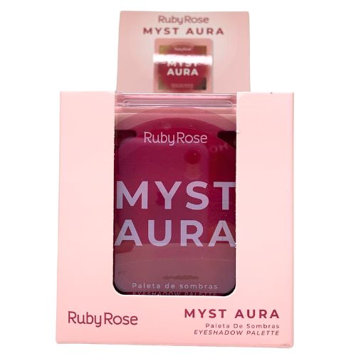 Paleta de Sombras Myst Aura Ruby Rose HB-E2203 - Box c/ 12 unid