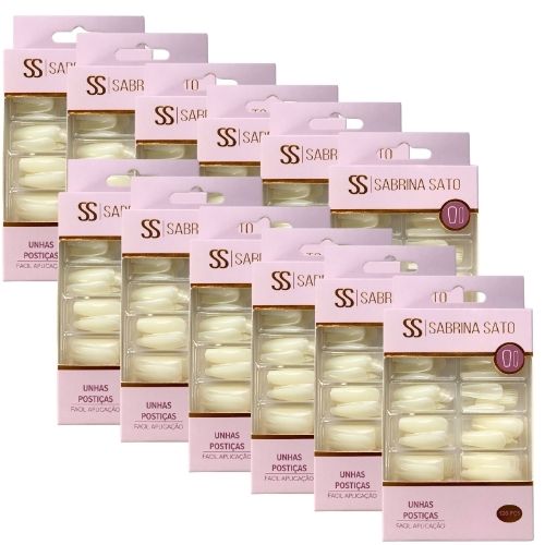 Unhas Postiças Sabrina Sato SP1147 - Pcte c/ 12 unid