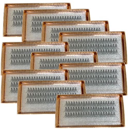 Cílios Postiços Tufo 6D Mink 12mm Sabrina Sato SS-3681 - Box c/ 10 unid