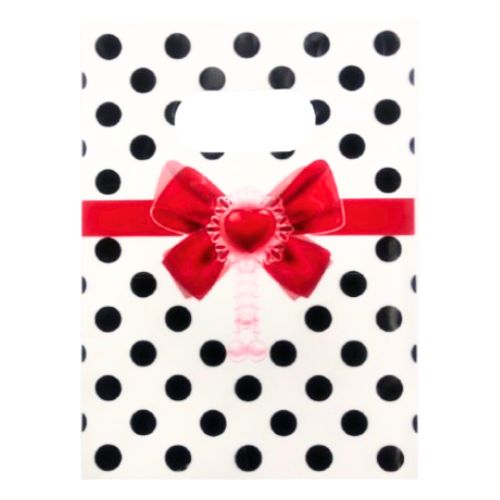 Sacola de Presente Laço Tam 15 x 20 - Pcte c/ 100 unid