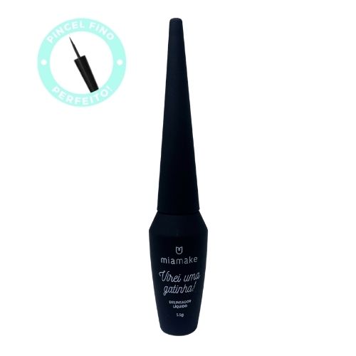 Delineador Líquido Virei uma Gatinha! Mia Make 451