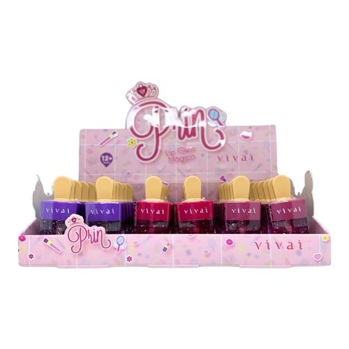 Lip Gloss Mágico Prin Vivai 3202.1.1 - Box c/ 36 unid