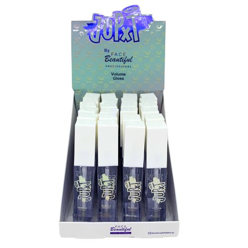 Lip Gloss Jupxt Volume Face Beautiful - Box c/ 24 unid
