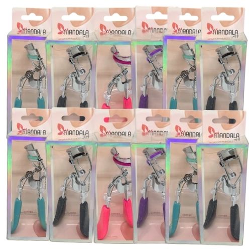 Curvador de Cílios Curvex Mandala MM4150 - Pcte c/ 12 unid