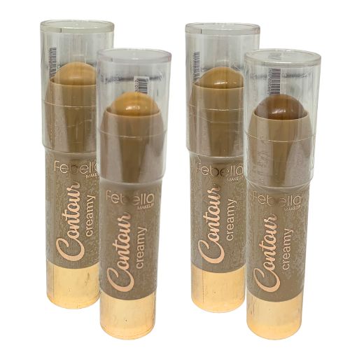 Contorno em Bastão Contour Creamy Febella CL50910 - Kit c/ 04 unid