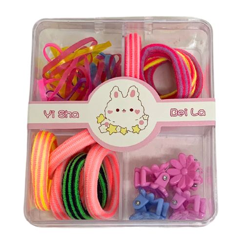 Kit Para Cabelo Infantil Yi Sha Bei La