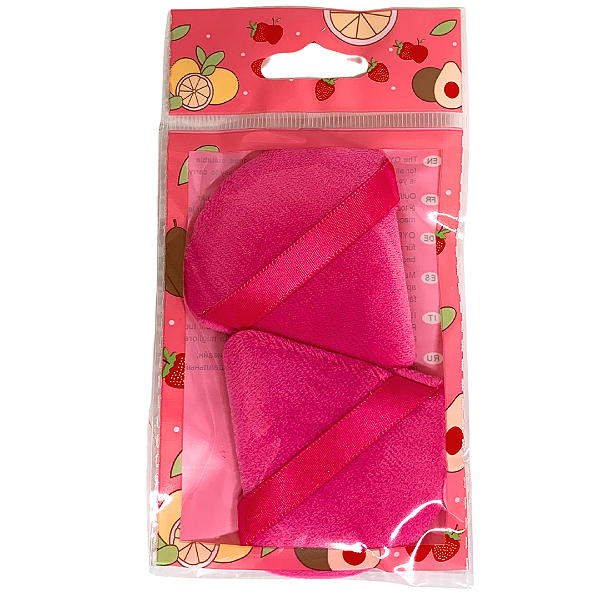Kit com 02 Esponjas para Pó Triangular