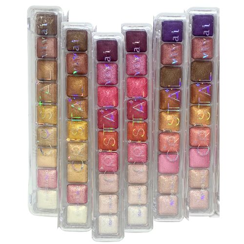 Sombra Baked Cristal Vivai 4109.1.1 - Kit c/ 06 unid