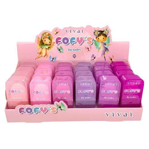 Lip Balm Fofy's Vivai 3162.1.1 - Box c/ 24 unid