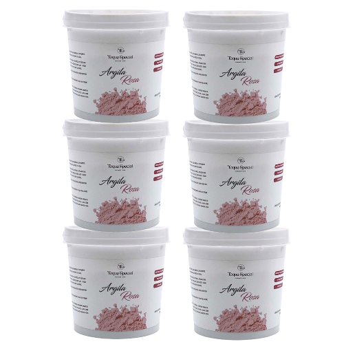 Argila Rosa Toque Special TS5505005 - Kit c/ 06 unid