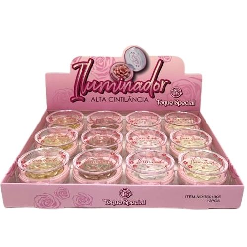 Iluminador Alta Cintilância Toque Special TS01096 - Box c/ 12 unid