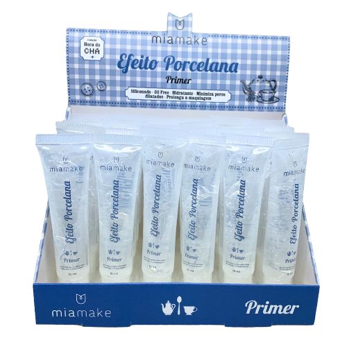 Primer Efeito Porcelana Mia Make 433 - Box c/ 24 unid