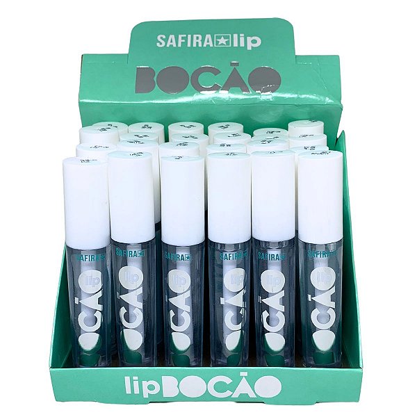 Lip Gloss Bocão Safira - Box c/ 24 unid