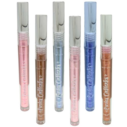 Sombra Líquida Glow Pérolas Cintilantes Mia Make 473 - Kit c/ 06 unid