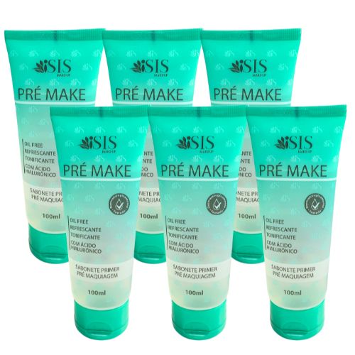 Sabonete Facial Primer Pré Make Isis Make-Up - Kit c/ 06 unid
