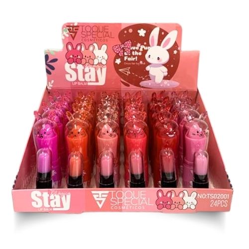 Lip Balm Mágico Stay Toque Especial TS02001 - Box c/ 24 unid
