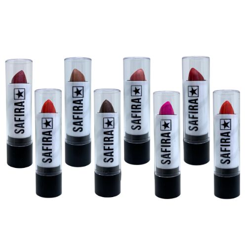 Batom Bastão Cremoso Safira - Kit c/ 08 unid