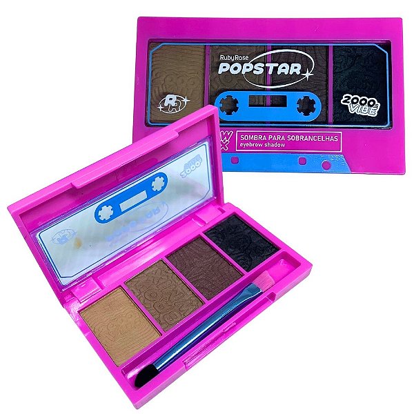 Sombra para Sobrancelhas Popstar Ruby Rose HB-E2510