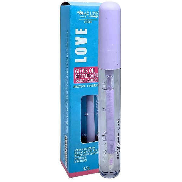 Gloss Oil Restaurador para Lábios Cor 170 Max Love