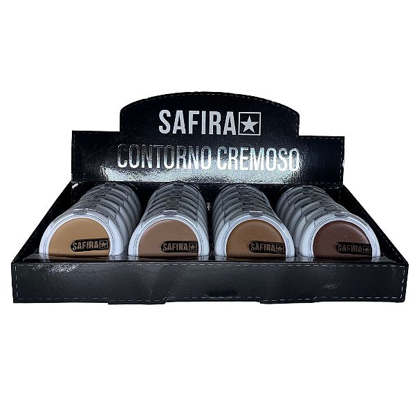 Contorno Cremoso Mini Safira - Box c/ 24 unid