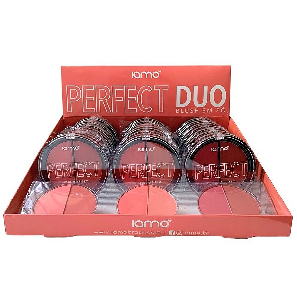 Blush Duo Perfect Iamo YS43001 - Box c/ 24 unid