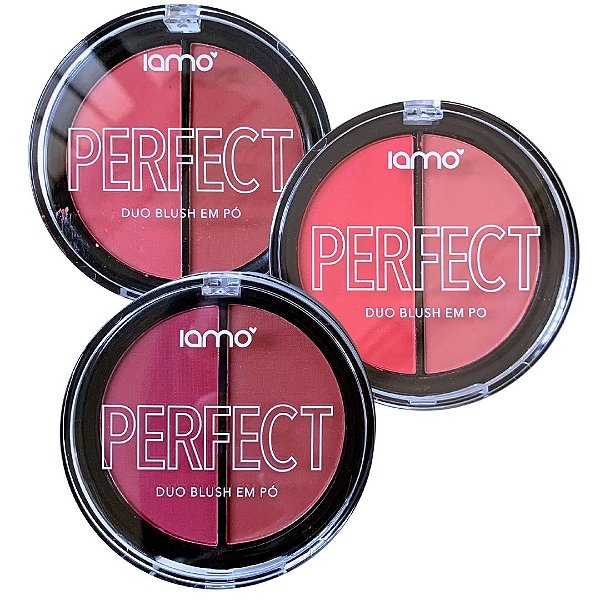Blush Duo Perfect Iamo YS43001 - Kit c/ 03 unid
