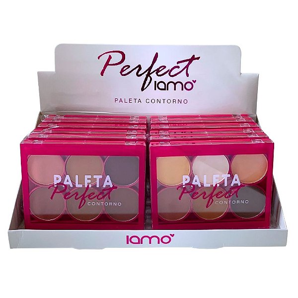 Paleta Contorno Perfect Iamo YS43013 - Box c/ 12 unid