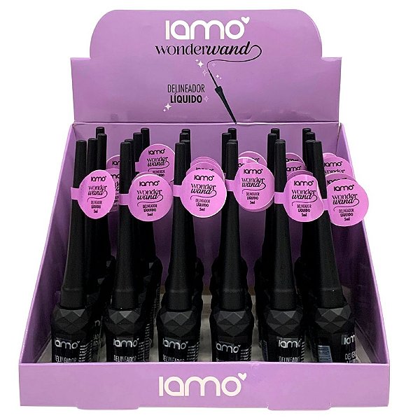 Delineador Líquido Wonderwand Iamo YS43403 - Box c/ 24 unid