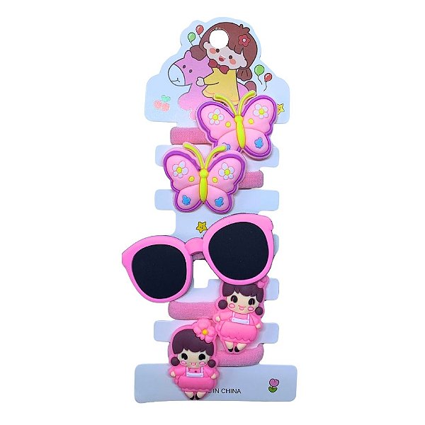 Cartela com 05 Xuxinhas Infantil