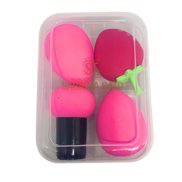Kit 04 Esponjas para Maquiagem Sabrina Sato SP2103