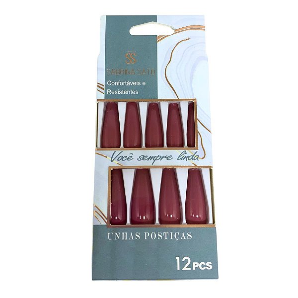 Unhas Postiças Autocolantes Sabrina Sato SP1211