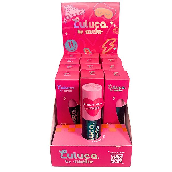 Lip Oil Frosty Look Luluca Melu RR-L6511 - Box c/ 12 unid