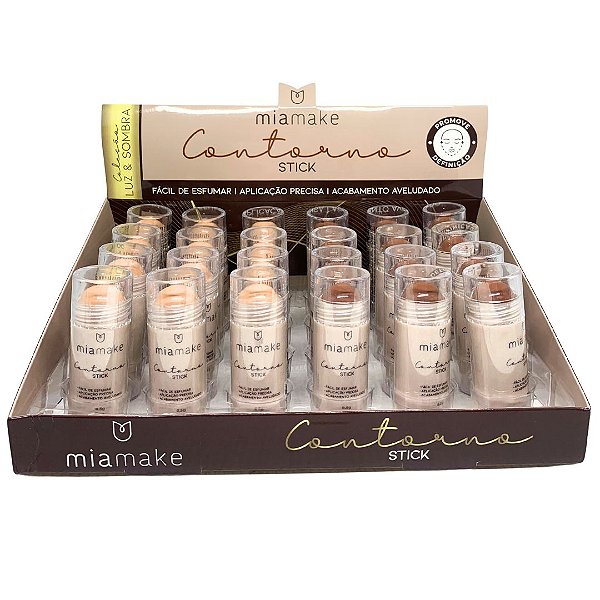 Contorno Stick Mia Make 504 - Box c/ 24 unid