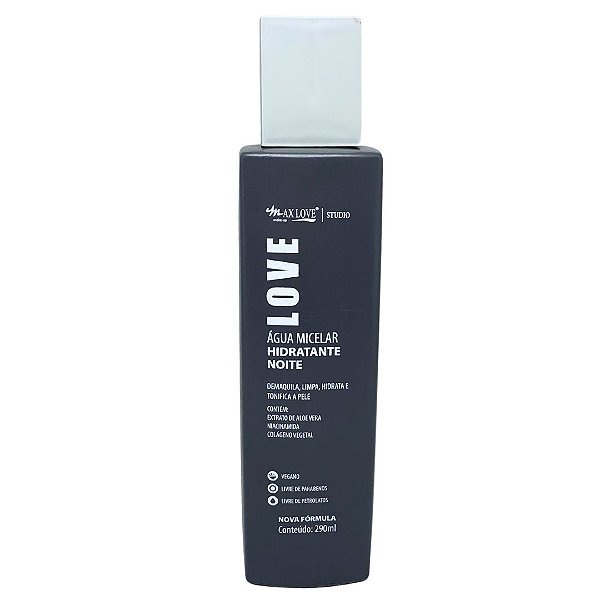 Água Micelar Hidratante Noite Max Love