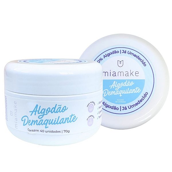 Algodão Demaquilante Mia Make 576