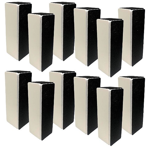 Lixa para Unhas Bloquinho MM4118 - Pcte c/ 12 unid