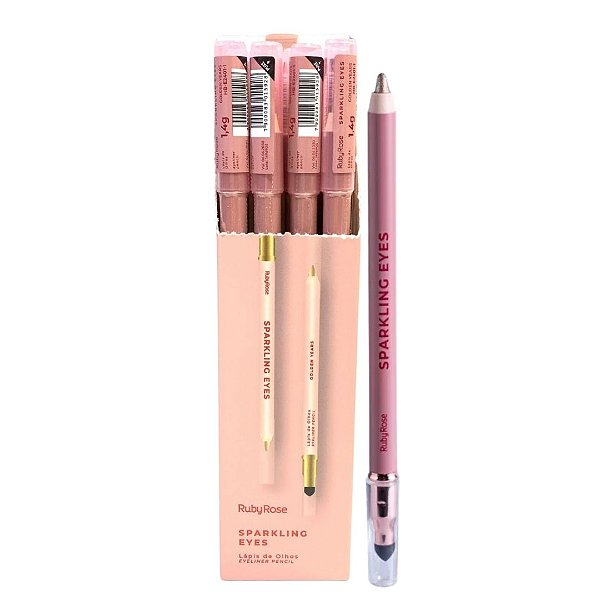 Lápis de Olho Sparkling Eyes Copper Liner Ruby Rose HB-E2401-3 - Box c/ 12 unid
