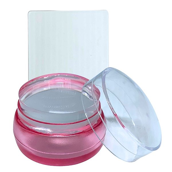 Carimbo de Unhas de Silicone Redondo DF-3128