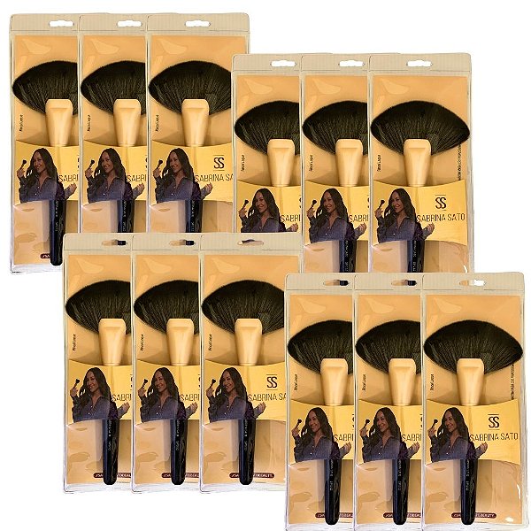 Pincel Leque Sabrina Sato SP052 - Pcte c/ 12 unid