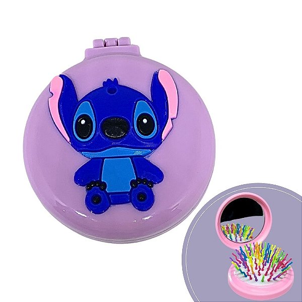 Escova Com Espelho Lilo Stitch No:0113-1 / S-0113