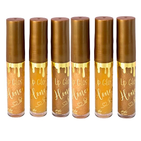 Lip Gloss Honey 4,5g Kyráv 706 - Kit c/ 06 unid