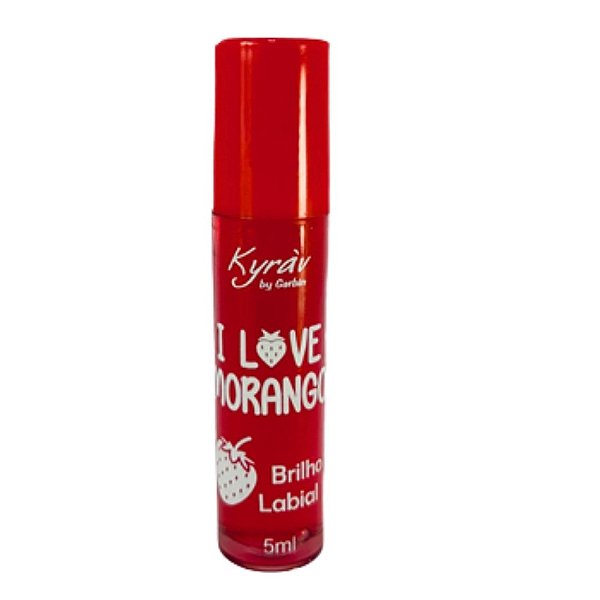 Brilho Labial I Love Morango 5ml Kyráv 105