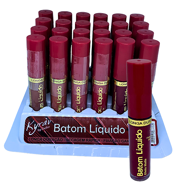 Batom Líquido Matte 4,5g Kyráv 731 - Box c/ 24 unid