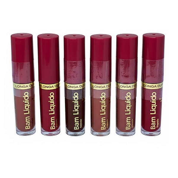 Batom Líquido Matte 4,5g Kyráv 731 - Kit c/ 06 unid