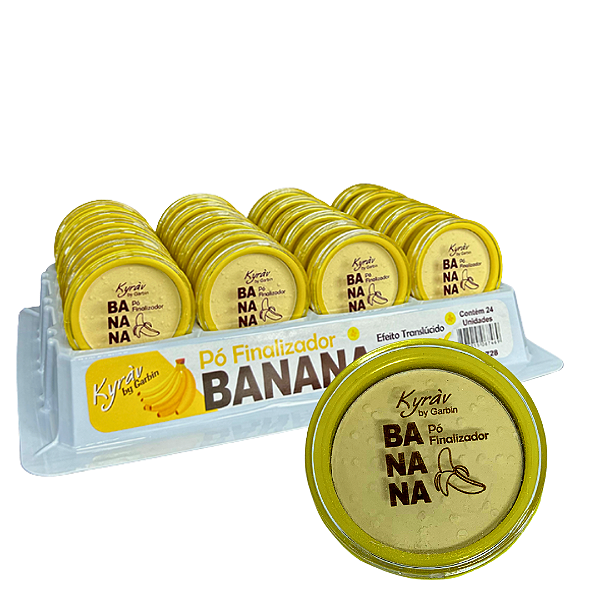 Pó Finalizador Banana Pocket 3g Kyráv 728 - Box c/ 24 unid